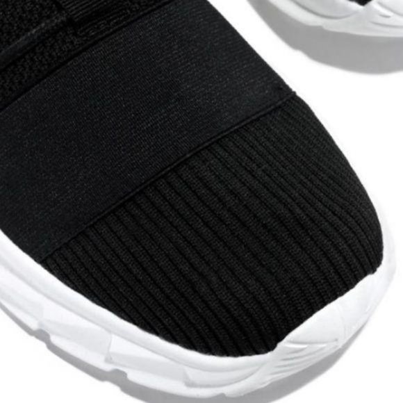 Fly Knit Slip On Sneaker in Black - Picture 4 of 6